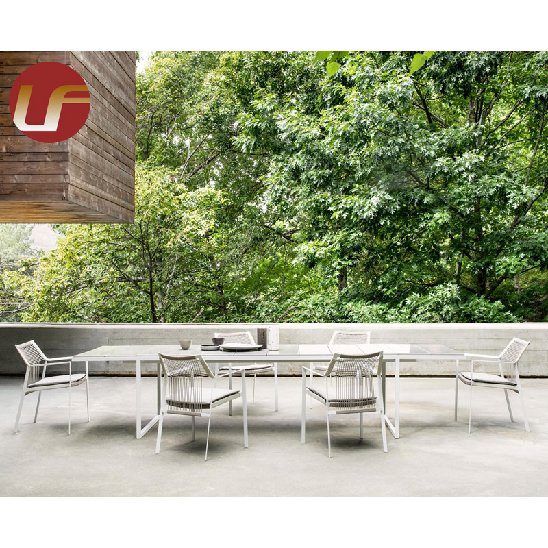 Luxury Bistro Outdoor Cane Wicker Rattan Coffee Chairs Garden Furniture Uplion Patio Outdoor Furniture Garden Sets