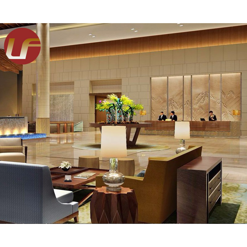 Custom Luxury 7 Star Public Area Furniture Modern 5 Star Hotel Lobby Furniture