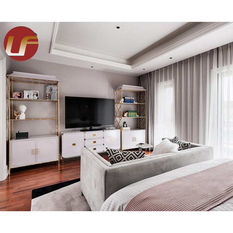 Online Mercure Hotel Design Glossy Finish Bedroom Set Hotel Bed