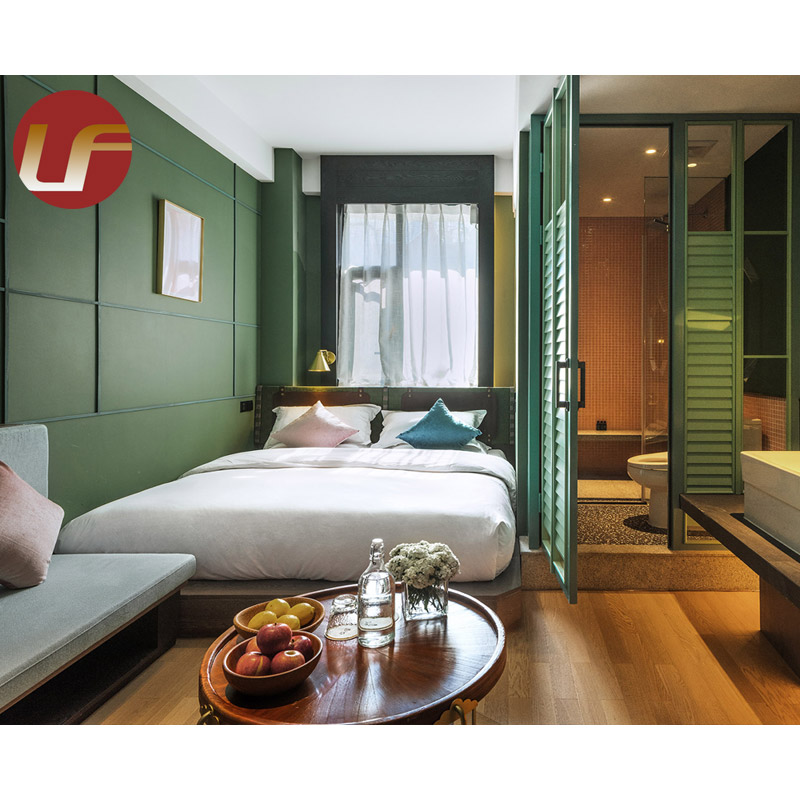 Guangdong Hotel Furniture Manufacture Wholesale Hilton Hampton Inn Hotel Room Furniture Set