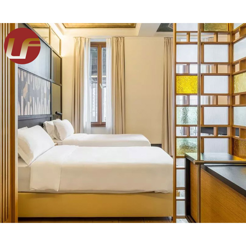 Custom Luxury Bedroom Furniture Set Star Style Modern Hotel Beds