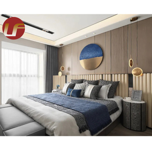 Custom Hotel Furniture 5 Star Modern Luxury Hilton Hotel Bedroom Set Villa Furniture