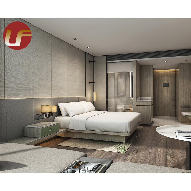 New Design Villa Wooden Hotel Apartment Furniture Bed Room Custom Design