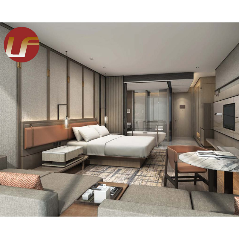 Top Quality 5 Star Hotel Furniture in Hotel Villa Bedroom Sets 