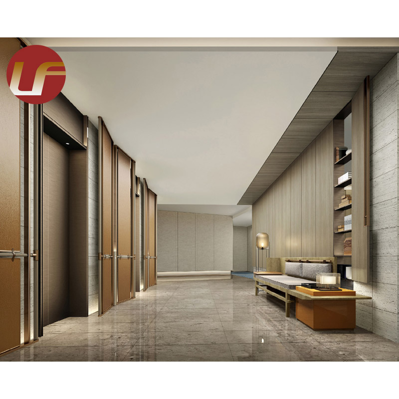 Wood Veneer Commercial Hotel Guest Room Furniture 5 Star Rated