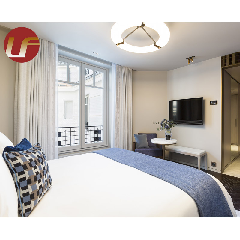 Hot Selling Royal Luxury Hotel Bedroom Furniture Upholstered Bed Bedroom Set From Foshan Manufacturer