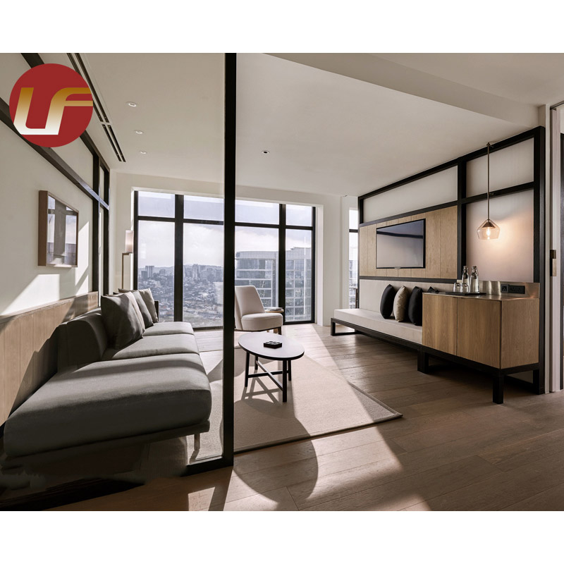 Modern Luxury Villa Furniture Package 5 Star Wooden Hotel Furniture 