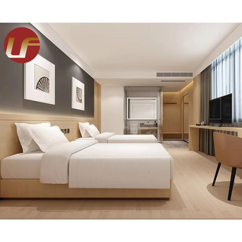 Whole Sale American Hilton Standard Double Twin Room Hotel Bedroom Furniture