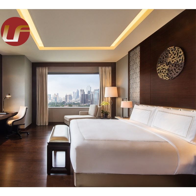 5 Star Modern Luxury Commercial Hilton Hotel Bedroom Set Hospitality Luxury Hotel Bed Room Furniture for Customization