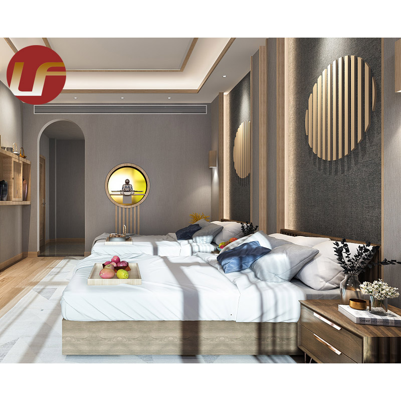 Project Custom Made 5 Star Luxury Modern Hotel Bed Room Furniture Bedroom Set Hotel Furniture