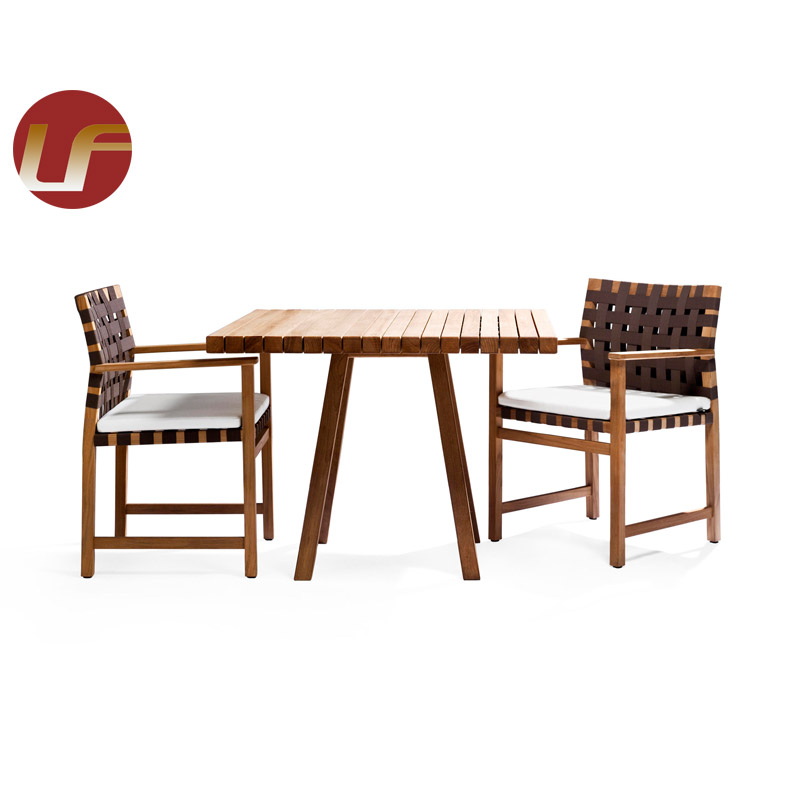 Modern Outdoor Chair And Table Handmade Woven Restaurant Garden Sets Rattan Dining Room Sets