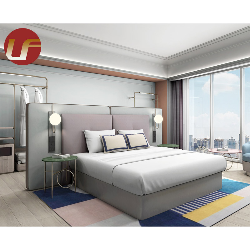 Villa Luxury Design Home Furniture King Size Modern Bedroom Furniture
