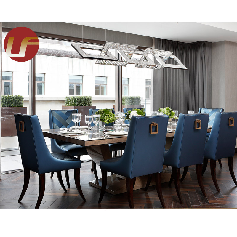 Commercial Hotel Luxury Restaurant Furniture Coffee Dining Seating Table And Chairs