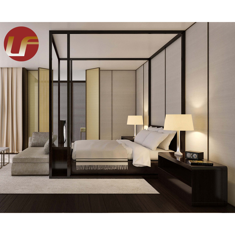 Modern 5 Star Hotel Room Modular Furniture Luxury Guest House Hotel Furniture Bedroom Sets