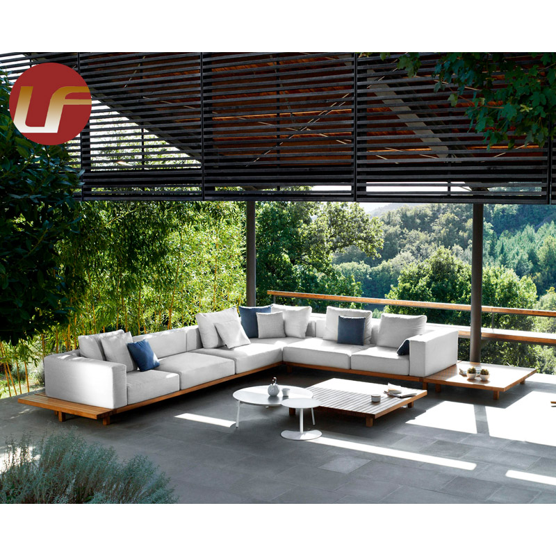 Wholesale Aluminum Garden Sofas Outdoor Sofa Teak Outdoor Furniture